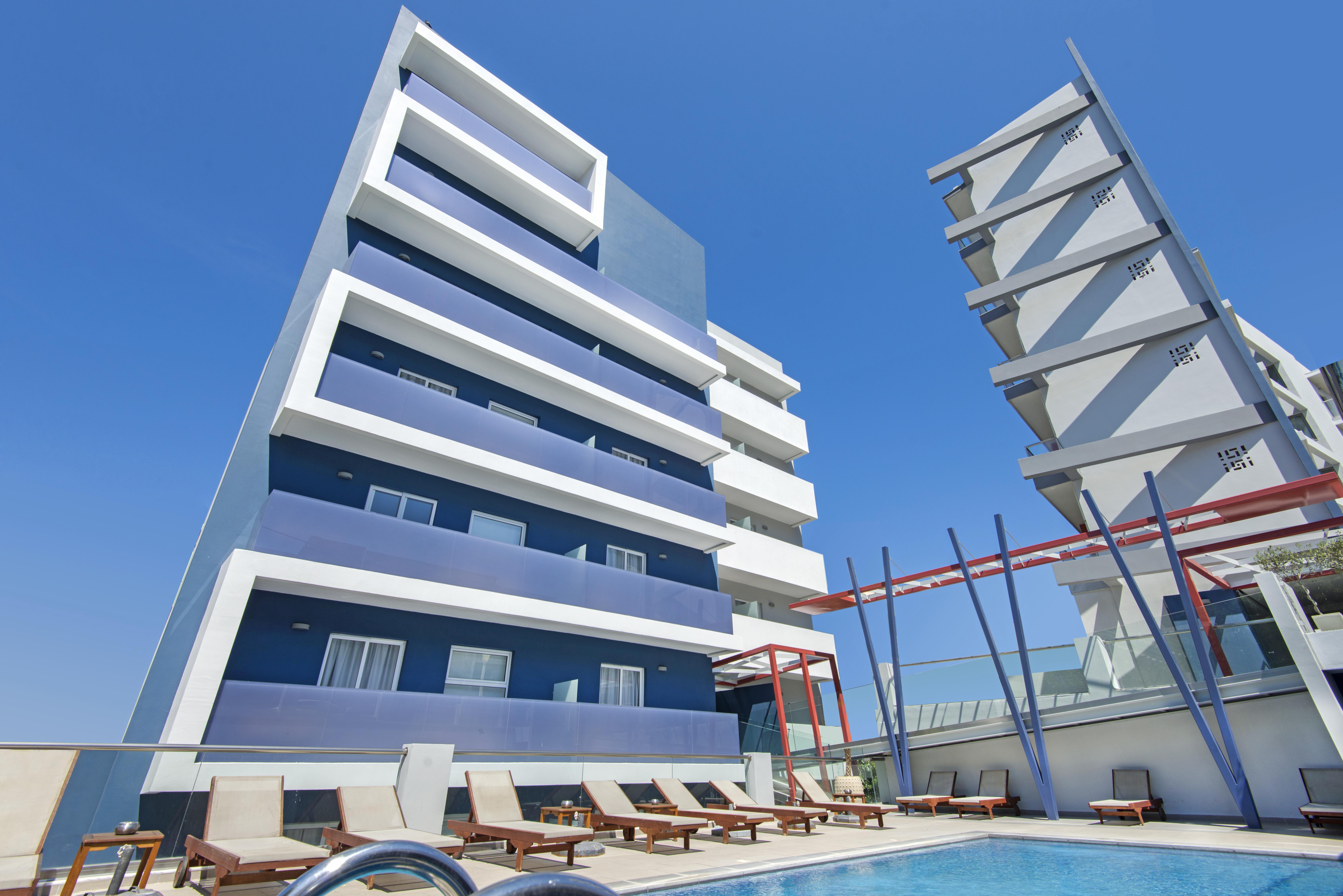 Semiramis City Hotel Rhodes City Dış mekan fotoğraf