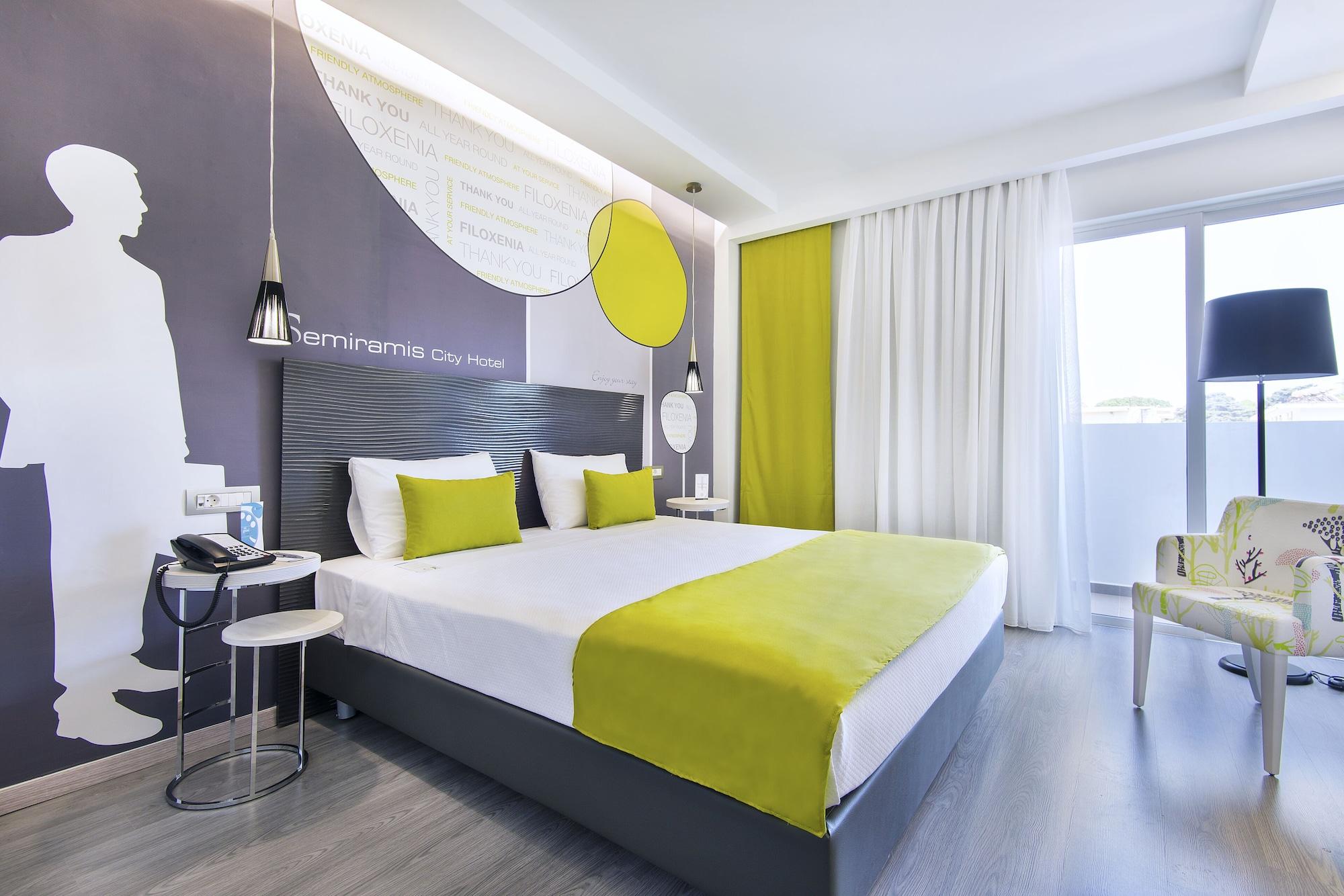 Semiramis City Hotel Rhodes City Dış mekan fotoğraf