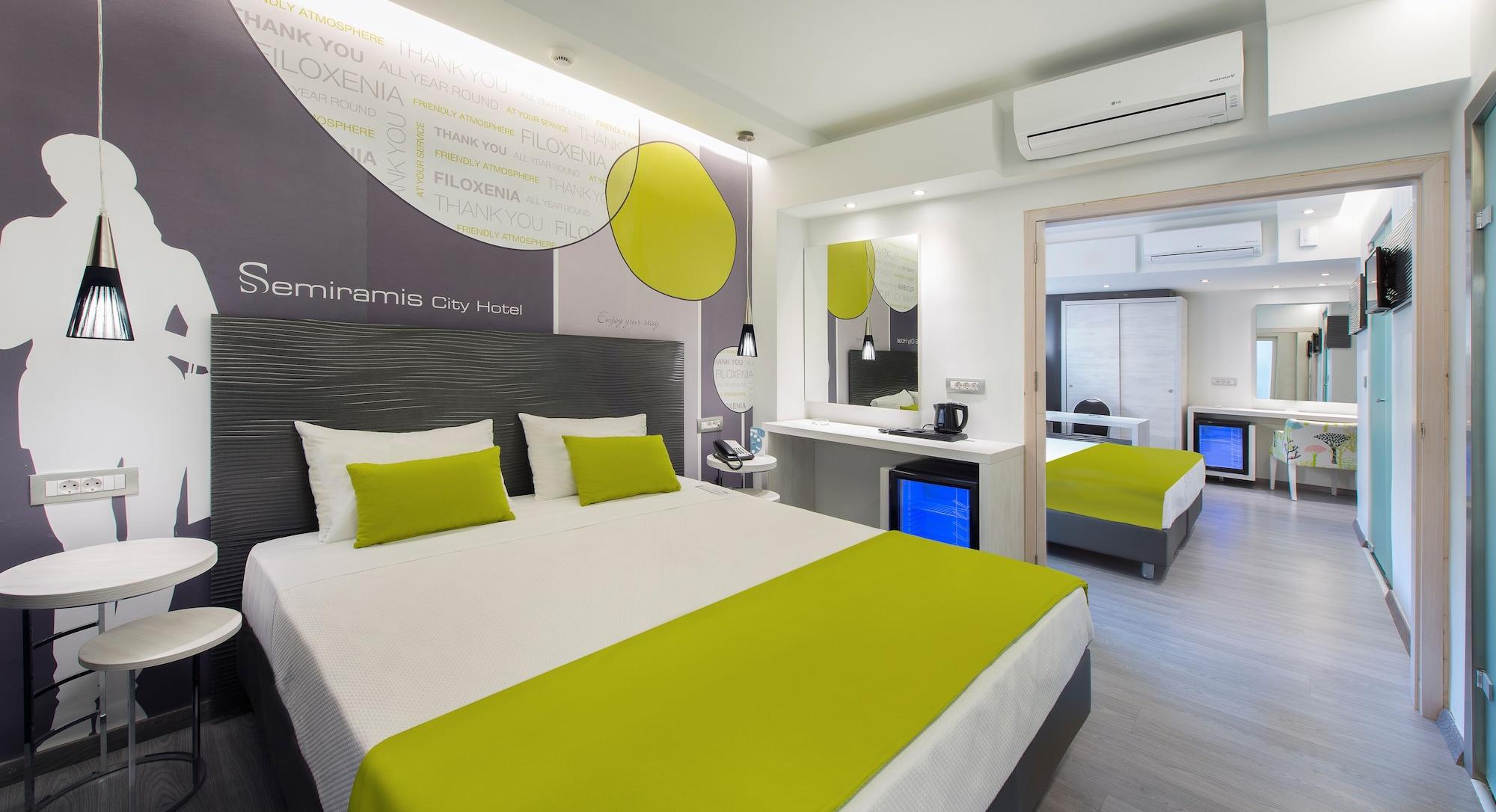 Semiramis City Hotel Rhodes City Dış mekan fotoğraf