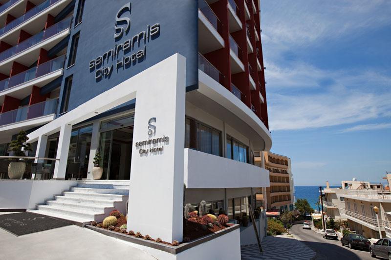Semiramis City Hotel Rhodes City Dış mekan fotoğraf