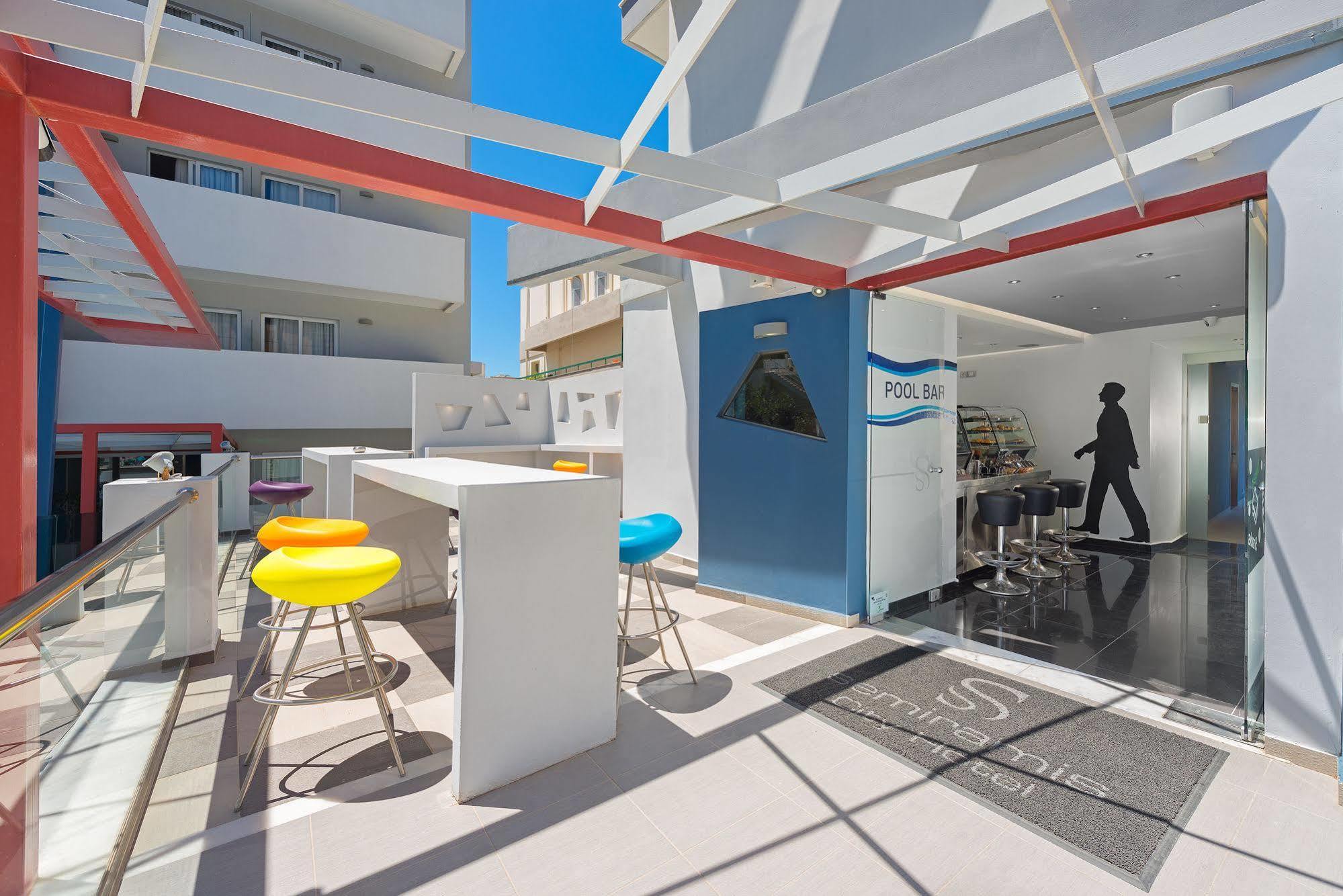Semiramis City Hotel Rhodes City Dış mekan fotoğraf